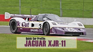 Quick Car Profile: Jaguar XJR-11