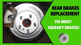 How to Change Rear Brake Pads & Rotors Chevrolet Cruze 2017-2019