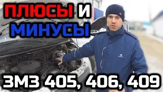 Плюсы и минусы двигателей ЗМЗ 405 406 409