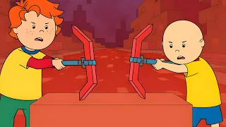 🕹 The Floor is Lava 🔥 | Caillou's New Adventures