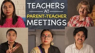 Teachers At Parent Teacher Meetings | MostlySane