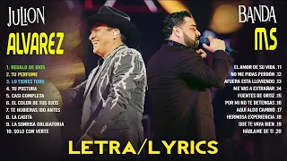 Julion Alvarez X Banda MS Grandes éxitos Mix 2024 (Letra) Musica Romantica - Musica de Banda 2024