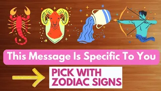 A Message Meant To Reach You RIGHT NOW! March 2024 Zodiac Sign *SPECIFIC*