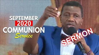 Pastor E.A Adeboye Sermon @RCCG September 2020 HOLY COMMUNION SERVICE