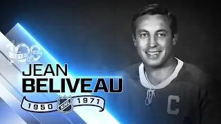 Jean Beliveau's name is on Stanley Cup 17 times