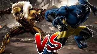 Beast VS Sabretooth | Who Wins?