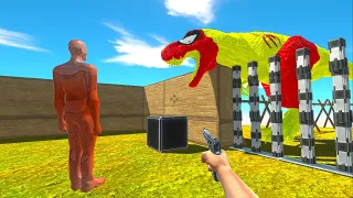 FPS AVATAR SAVE FRIENDLY CARNIVOROUS DINOSAURS - Animal Revolt Battle Simulator ARBS