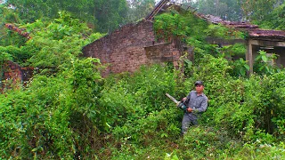 FREE LAWN MAKEOVER  | SHOCKING Abandoned House TRANSFORMATION after The COVID-19 Pandemic