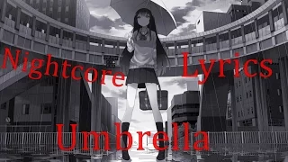 Nightcore - Umbrella [Rock Cover]