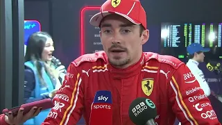 Charles Leclerc Post-Race Interview | 2024 Bahrain Grand Prix