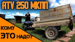 ЧТО КУПИТЬ?  КВАДРОЦИКЛ  250сс  МКПП  или 200сс ВАРИАТОР.