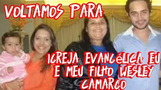 abandonei o Candomblé ou a macumba E voltei para os tempos evangélicos me reconciliei com Jesus