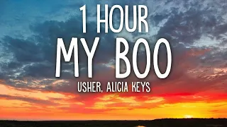 Usher - My Boo (Lyrics) ft. Alicia Keys 1 Hour