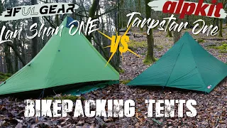 BIKEPACKING TENTS - 3F UL GEAR LAN SHAN 1 vs ALPKIT TARPSTAR 1 (DISASTER)