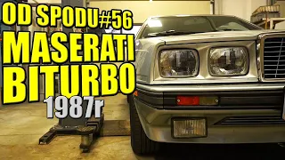 OD SPODU #56 MASERATI BITURBO, BUDOWA I ROZWIĄZANIA TECHNICZNE.