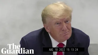 Donald Trump repeatedly pleads the fifth in fraud deposition video