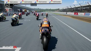 MotoGP 24 | KTM RC16 '24 - Pertamina Mandalika Circuit Indonesia GP 'Gameplay [4KPS5]