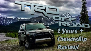 5th Gen TRD Off Road Toyota 4Runner 2+ Years Review And New Tires for  Rocky Mountain Travel