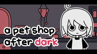 a pet shop after dark - This pet shop is quite unusual