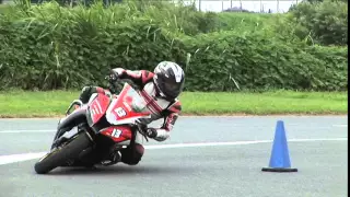 2015 7 19 Dunlop Moto Gymkhana Tabibito 選手 ZX-10R heat 2