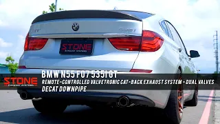 BMW F07 N55 535i GT w/ Stone Cat-less DP & Cat-back System