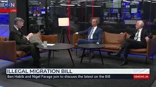 Jacob Rees-Mogg, Ben Habib and Nigel Farage discuss the latest on Illegal Migration Bill, ECHR