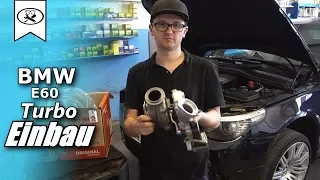 BMW E60 Turbolader wechseln (Einbau) | turbocharger installation | VitjaWolf | Tutorial | HD