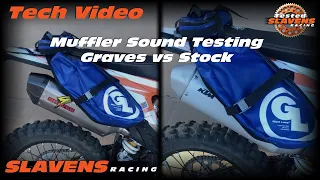 Tech Video - Graves vs Stock Muffler Sound Test