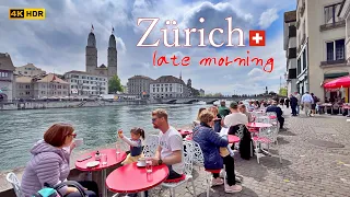 [Switzerland] Zürich, late morning after waking up🇨🇭 4K HDR