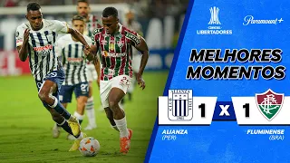 ALIANZA LIMA 1 x 1 FLUMINENSE  - CONMEBOL LIBERTADORES 2024 | Paramount Plus Brasil