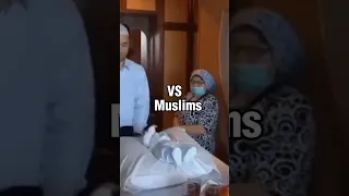 How Muslims and Christians welcome their new born baby|#shorts