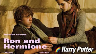 Ron and Hermione deleted scene - Harry Potter