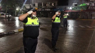 La Policía de Monteros rindió homenaje a los Héroes de Malvinas