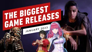 The Biggest Game Releases of January 2023