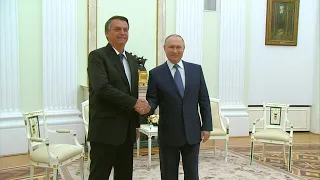 Putin recebe Bolsonaro | AFP