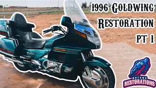 1996 Goldwing GL1500 Restoration PT 1: Carburetor Removal