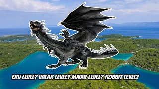 Ancalagon the Black's Power Level? Middle Earth Questions.