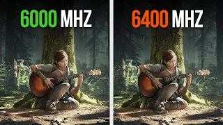 6000 MHz CL36 vs. RAM 6400 MHz CL32 | Comparison in 11 Games (1080p)