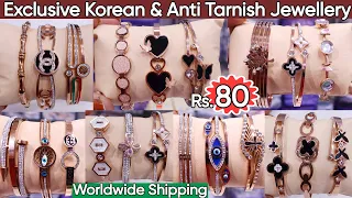 Premium Quality Exclusive Korean & Anti - Tarnish Jewellery Collection 2024 | Trendy Anti Tarnish