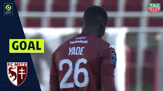 Goal Papa Ndiaga YADE (90' - FC METZ) FC METZ - STADE RENNAIS FC (1-3) 20/21