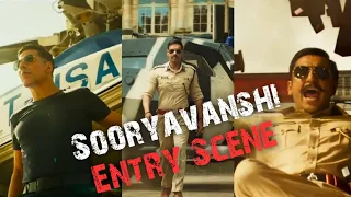 Sooryavanshi Akshay Kumar, Ajay Devgan and Ranveer Singh Entry Scene