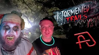 TORMENTED TRAILS Haunted Walk through the Woods at Tree Tops Park in Davie, Florida