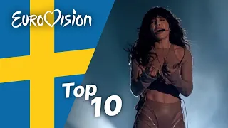 Top 10 ESC Songs Ever: Sweden | Best Swedish Eurovision Songs