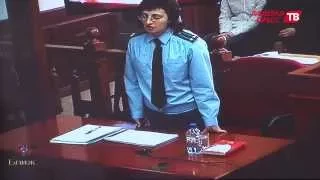 Эмоциональное выступление гособвинителя на прениях по делу банды Федоровича