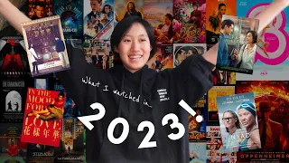 Let's chat about EVERY SINGLE *NEW* MOVIE/TV SERIES I WATCHED IN 2023! 🎬