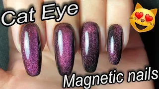 CAT Eye Nails  Magnetic nail polish