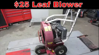 Will IT Run? Giant Vac Garage Sale Leaf Blower,