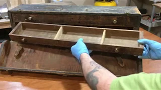 Restoring a Antique Toolbox