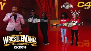 WWE and C4 Energy celebrate WWE Community Champions for WrestleMania 39