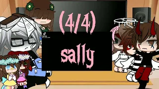 los papás de Sally reaccionan a sus tiktok...(y a otros Creepypastas uwu.)